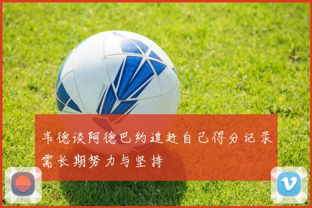 韦德谈阿德巴约追赶自己得分记录需长期努力与坚持